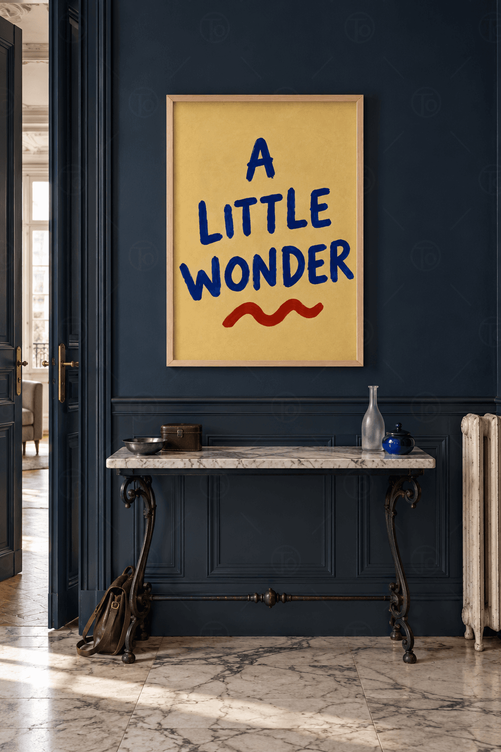 A Little Wonder — Mavi Fırça Harfler