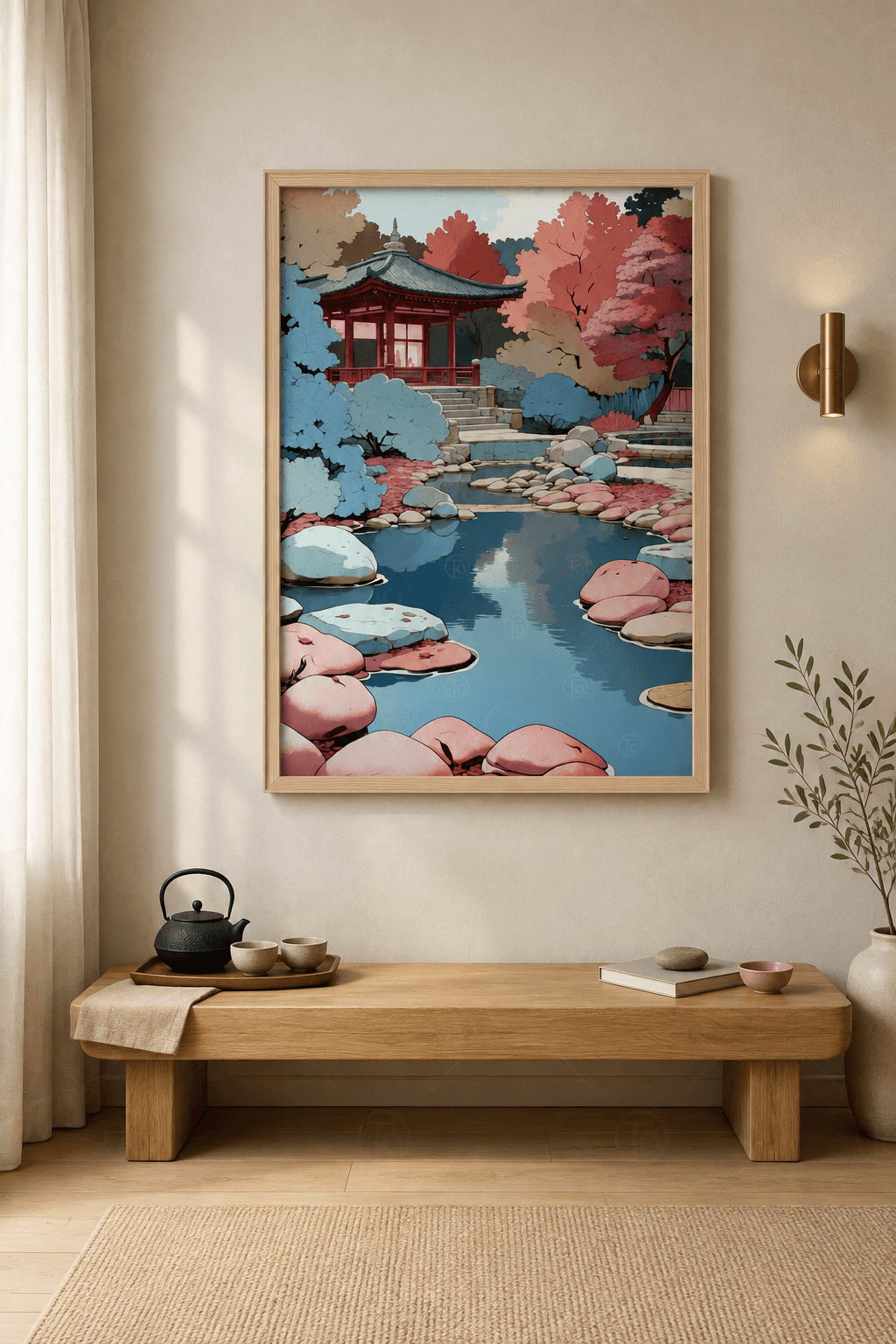 Kızıl Köşk — Japon Bahçesi Göleti