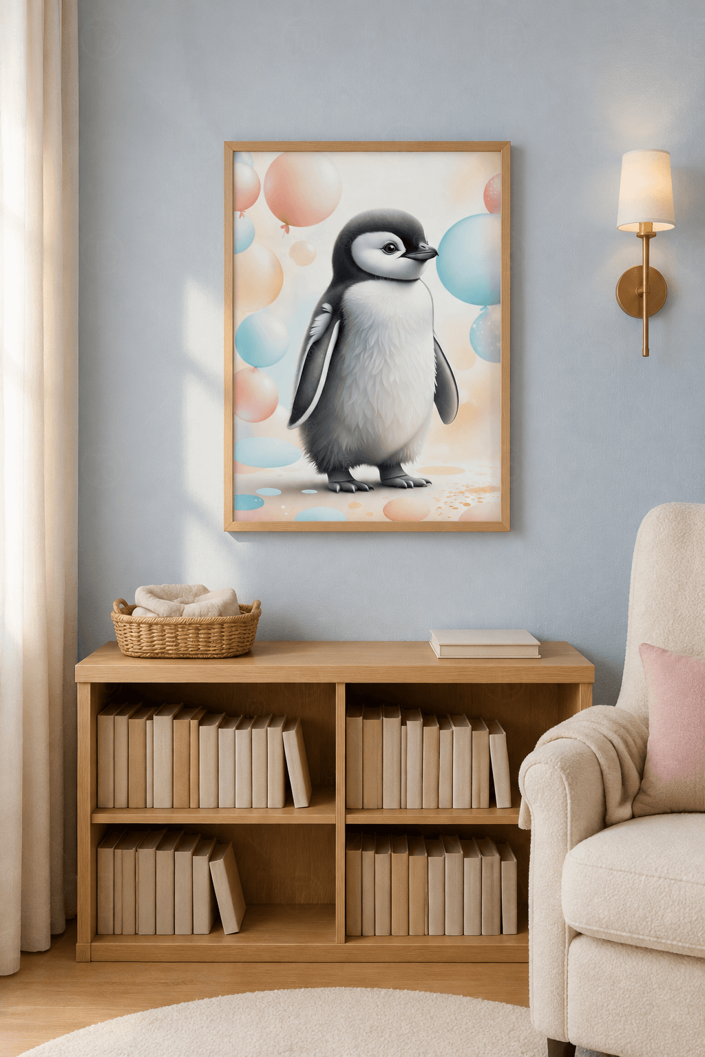 Balonlu Minik Penguen