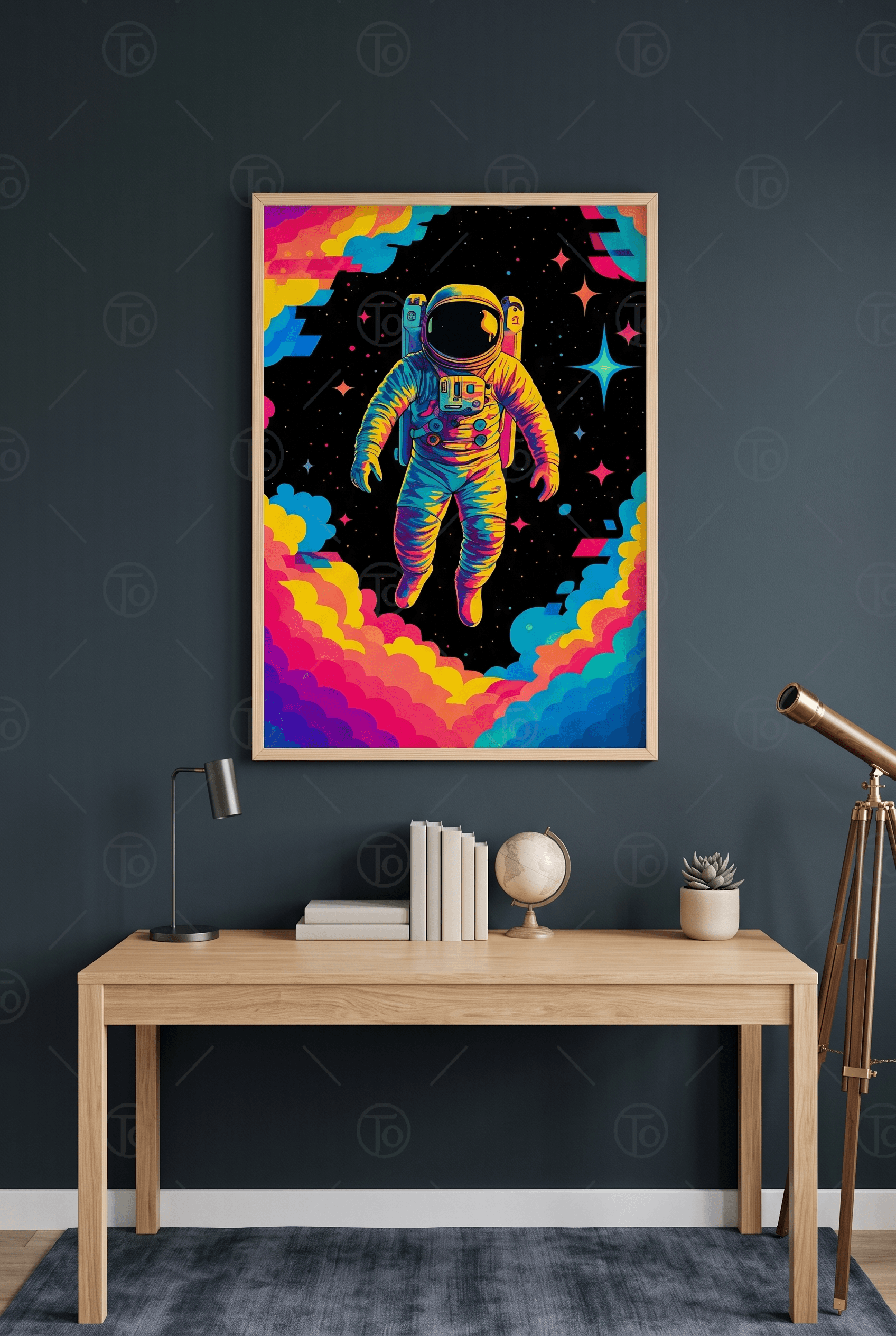 Neon Astronot — Gökkuşağı Uzay Yolculuğu