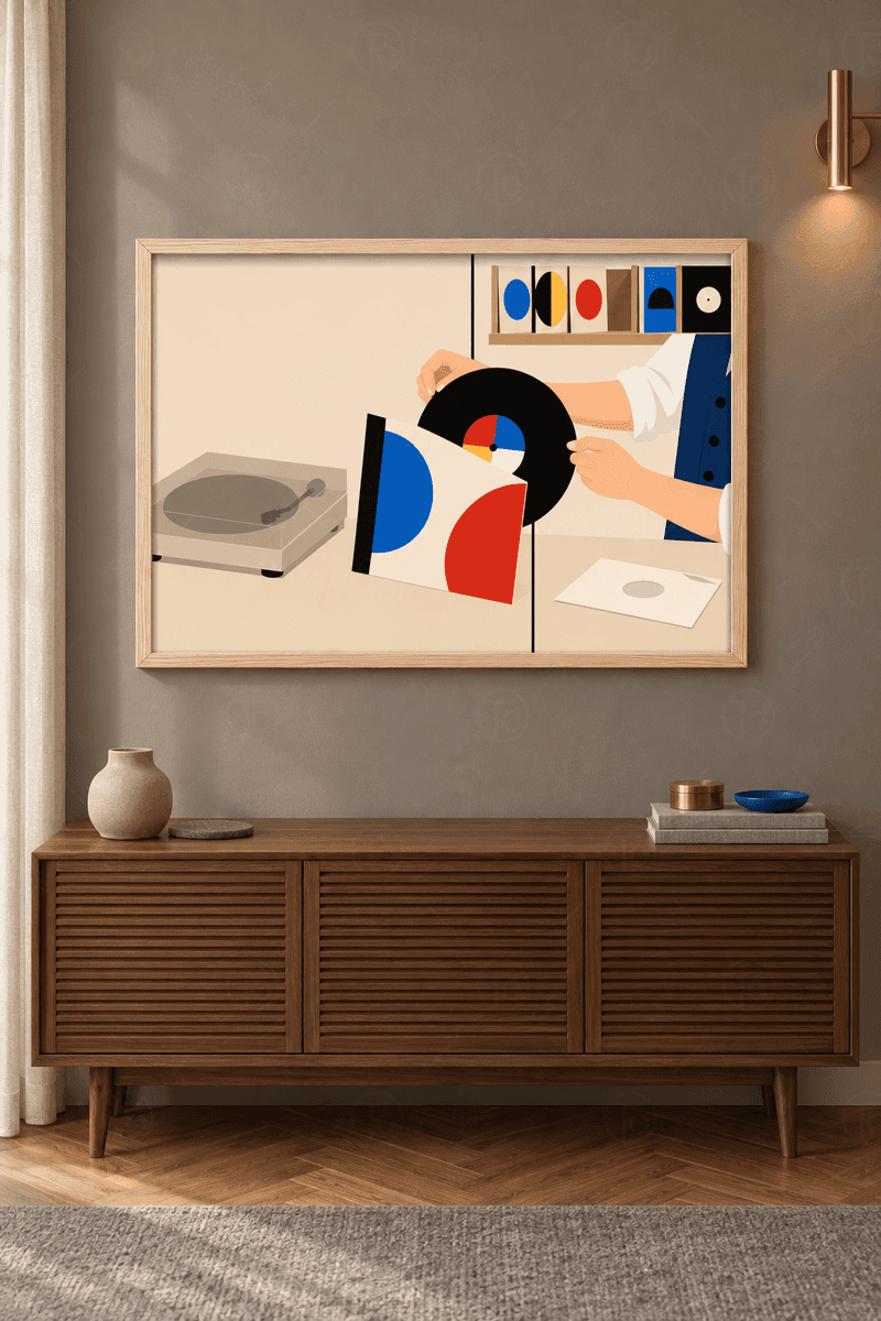 Plak ve Pikap — Bauhaus Kapak