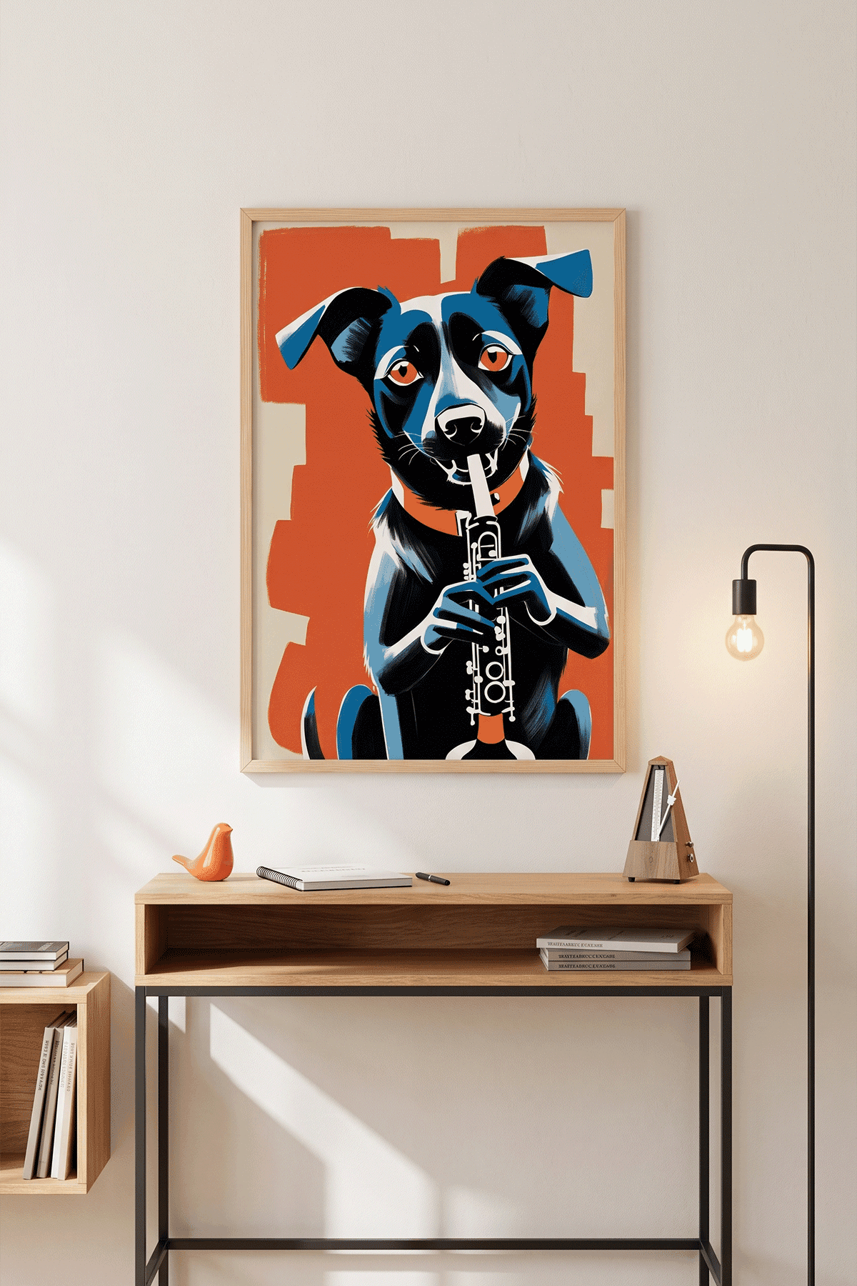 Melodi — Müzisyen Köpek Tablosu
