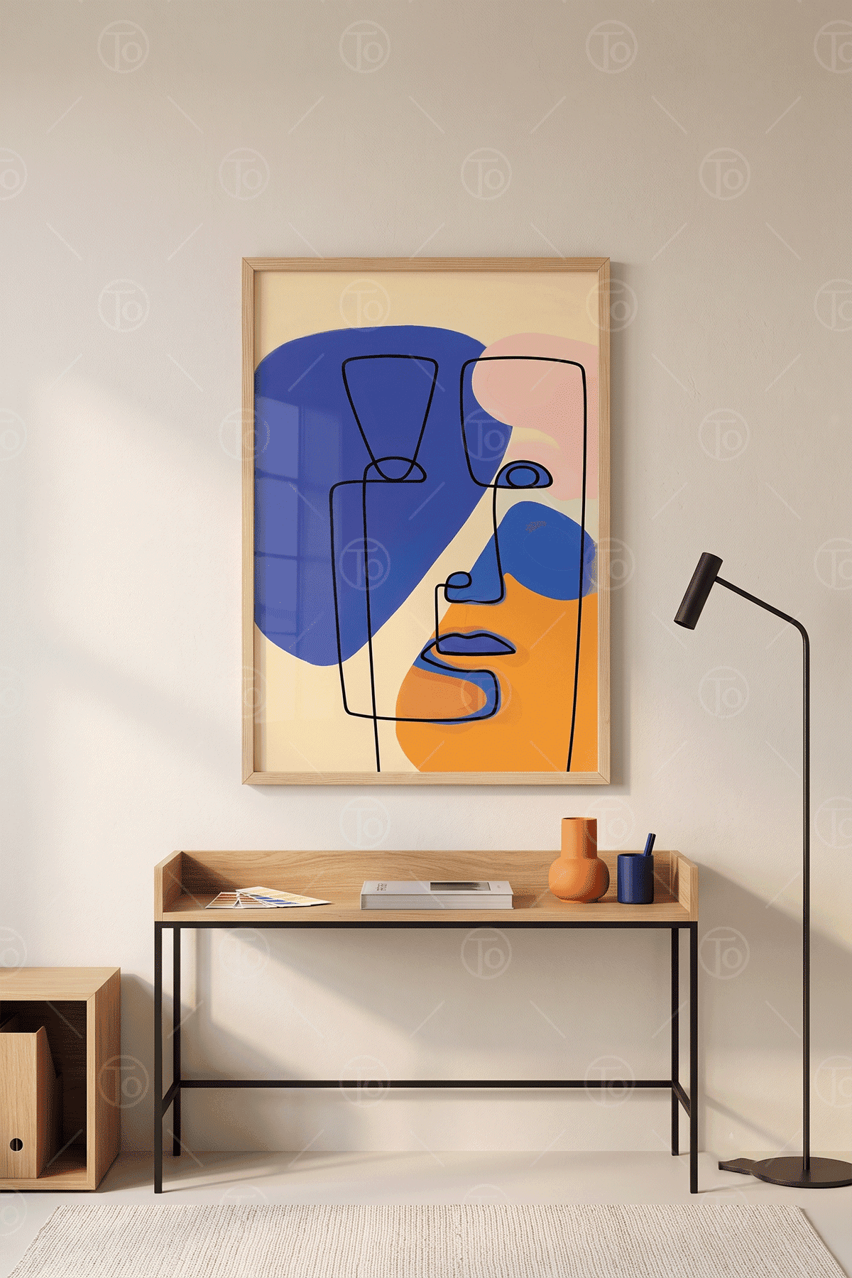 Çizgideki Yüz — Modern Line Art Portre