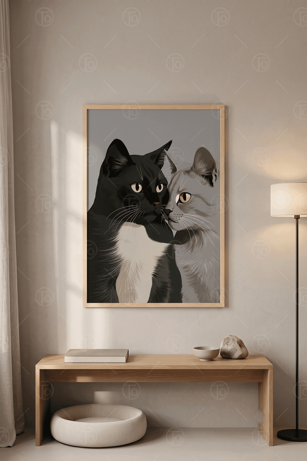 Sıcacık An — Kedi Çifti