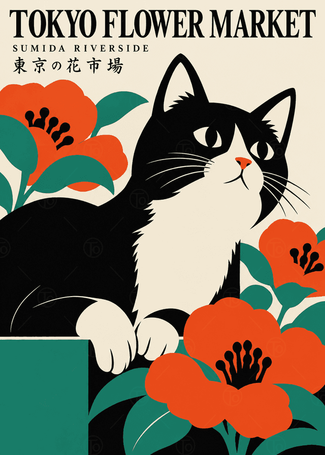 Tokyo Flower Market — Smokin Kedi