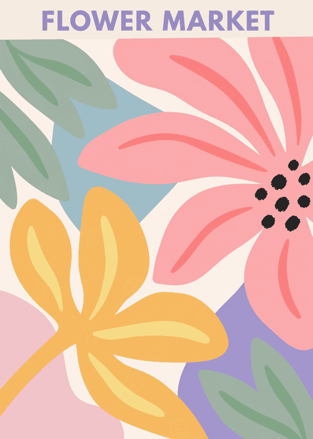 Pastel Dev Pembe Çiçek — Flower Market