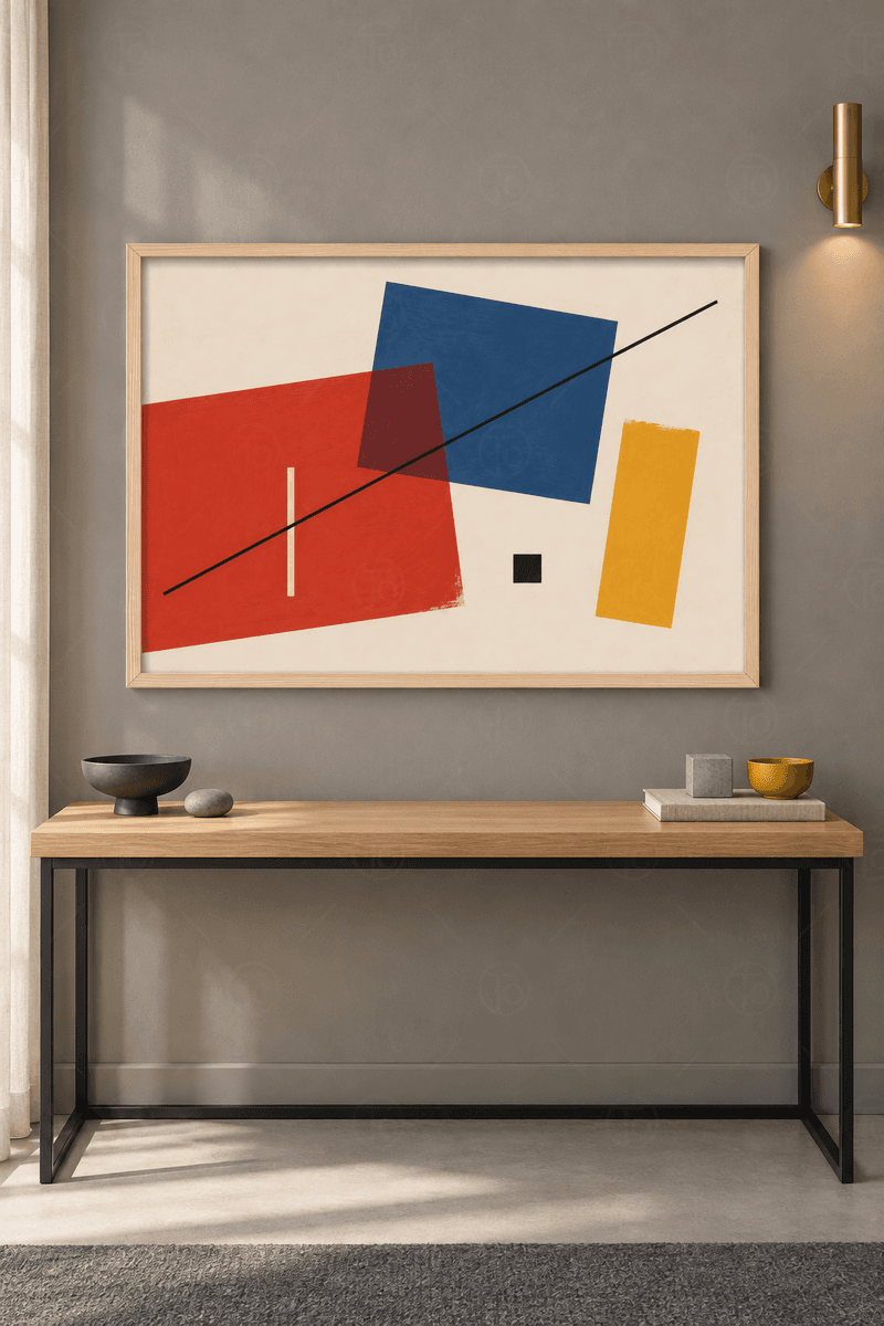 Kızıl Kare — Bauhaus Kompozisyon