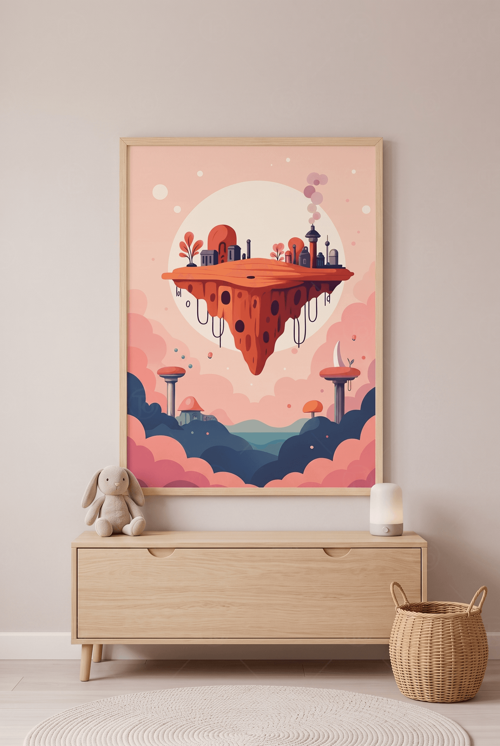 Pembe Uçan Ada — Gökyüzü Şehri