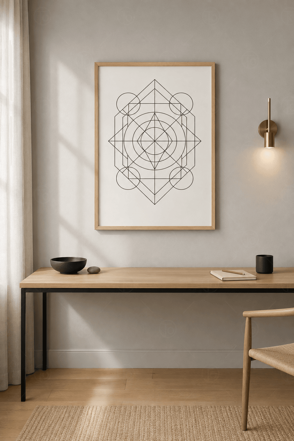 Kutsal Geometri — Çiçek Motifi