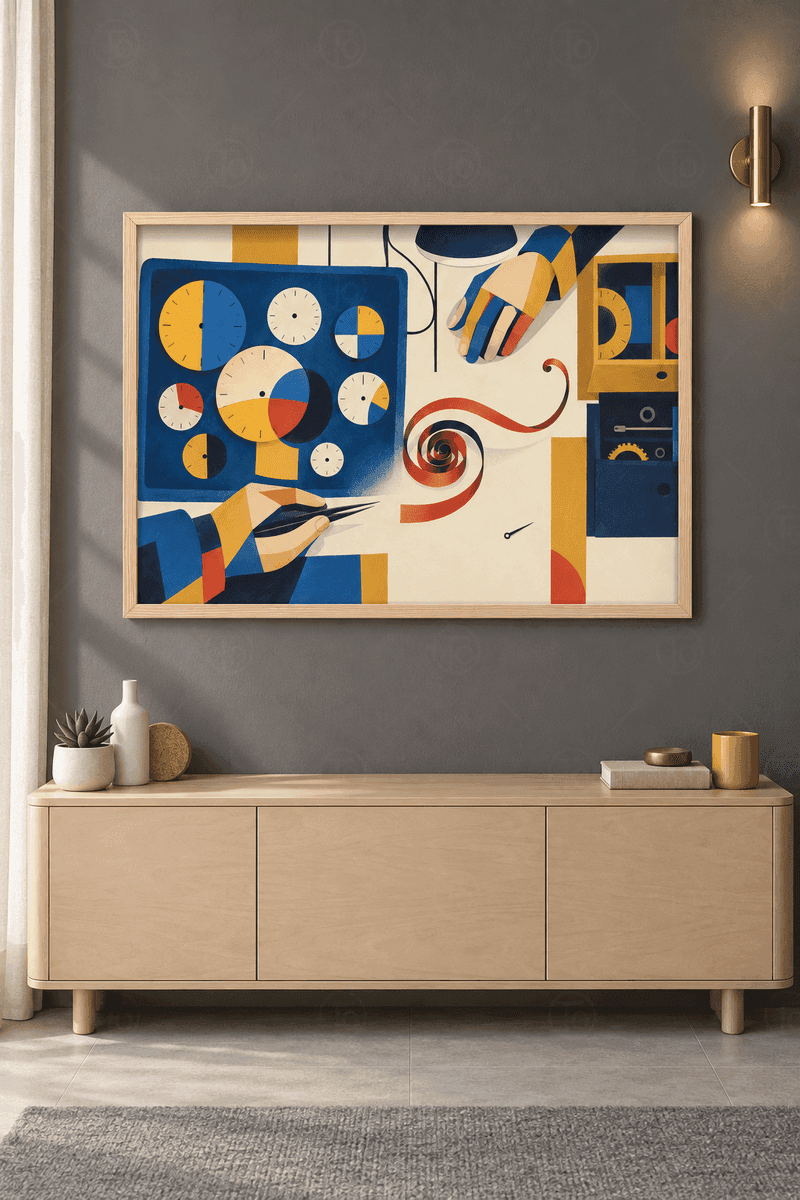 Saat Kadranları — Bauhaus Atölye