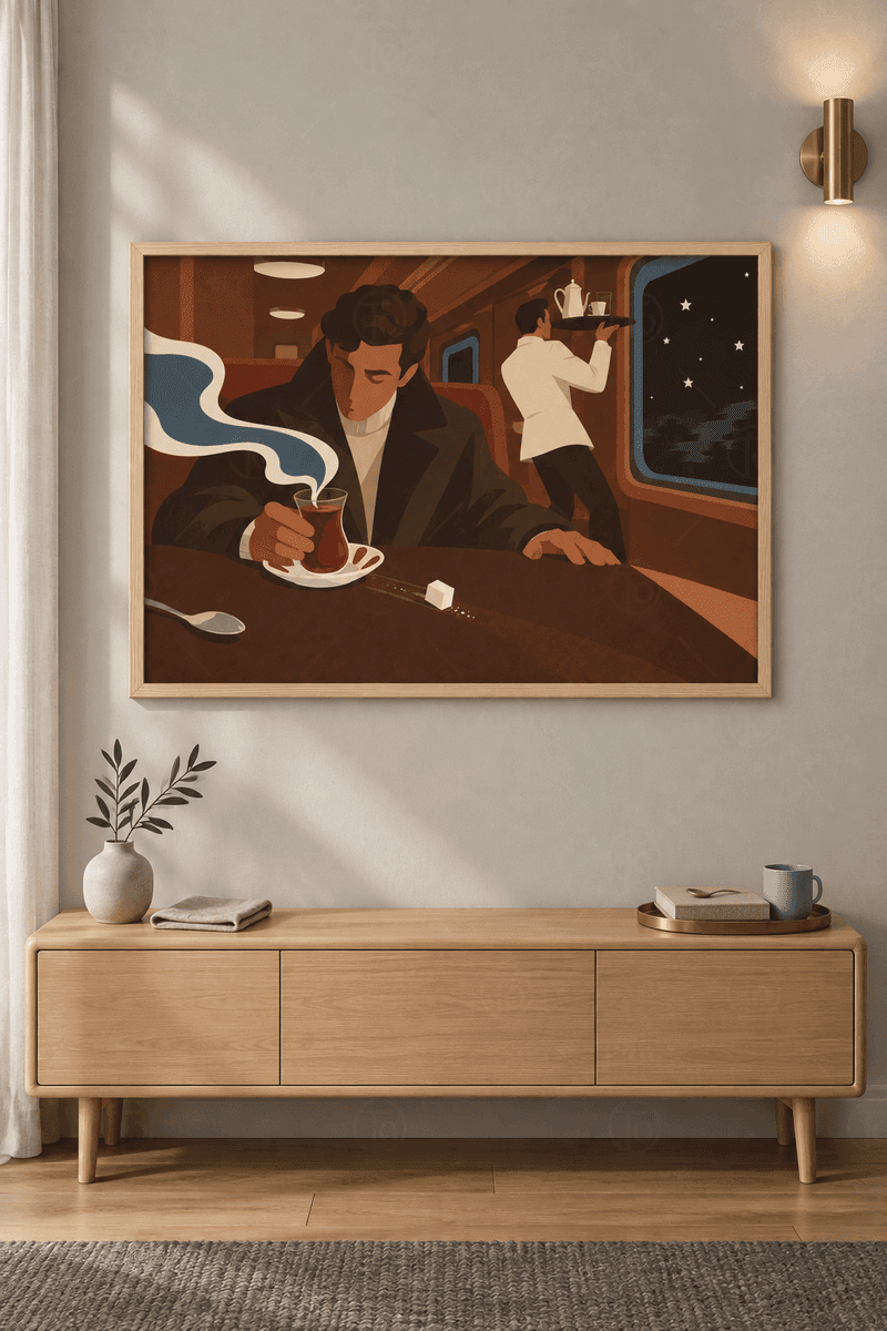 Gece Treninde Çay — Vagon Restoran
