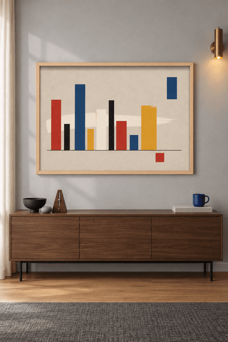 Renkli Sütunlar — Bauhaus Çubuklar